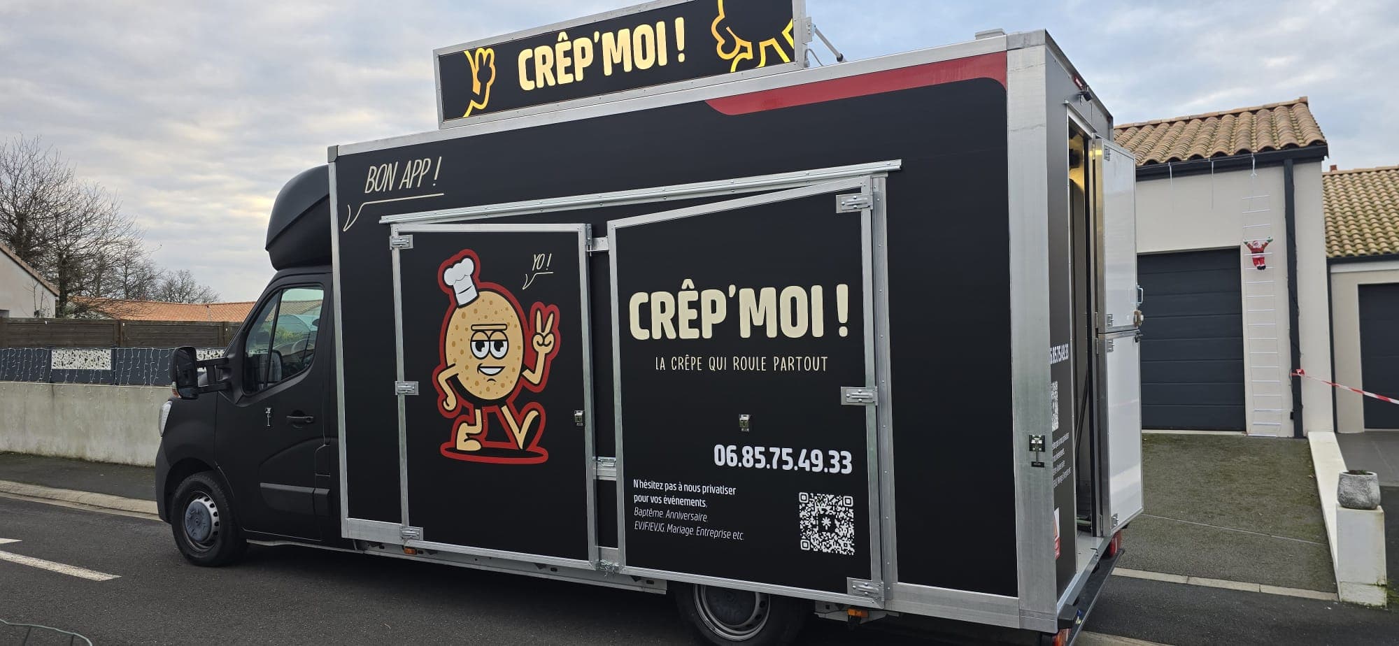 Le food truck Crêp'Moi, la crêpe qui roule partout