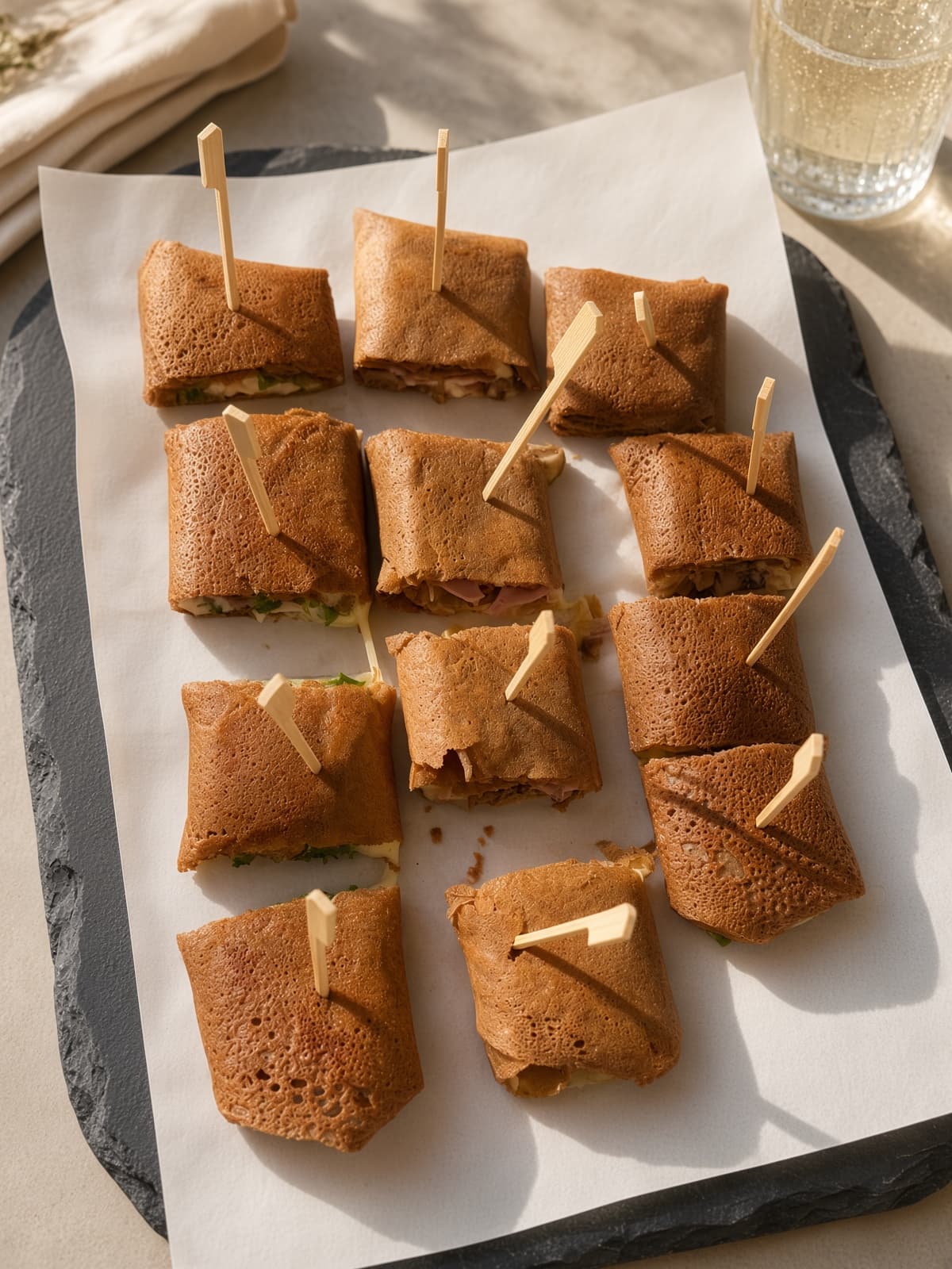 Mini-galettes cocktail pour privatisation